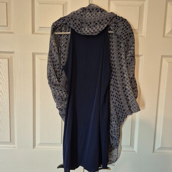 DVF Silk Chiffon  Ditzy Dress Size 8 early 2000's - Picture 4 of 9